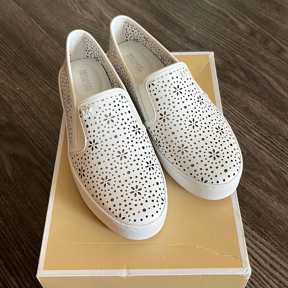 Brand new Michael Kors slipons